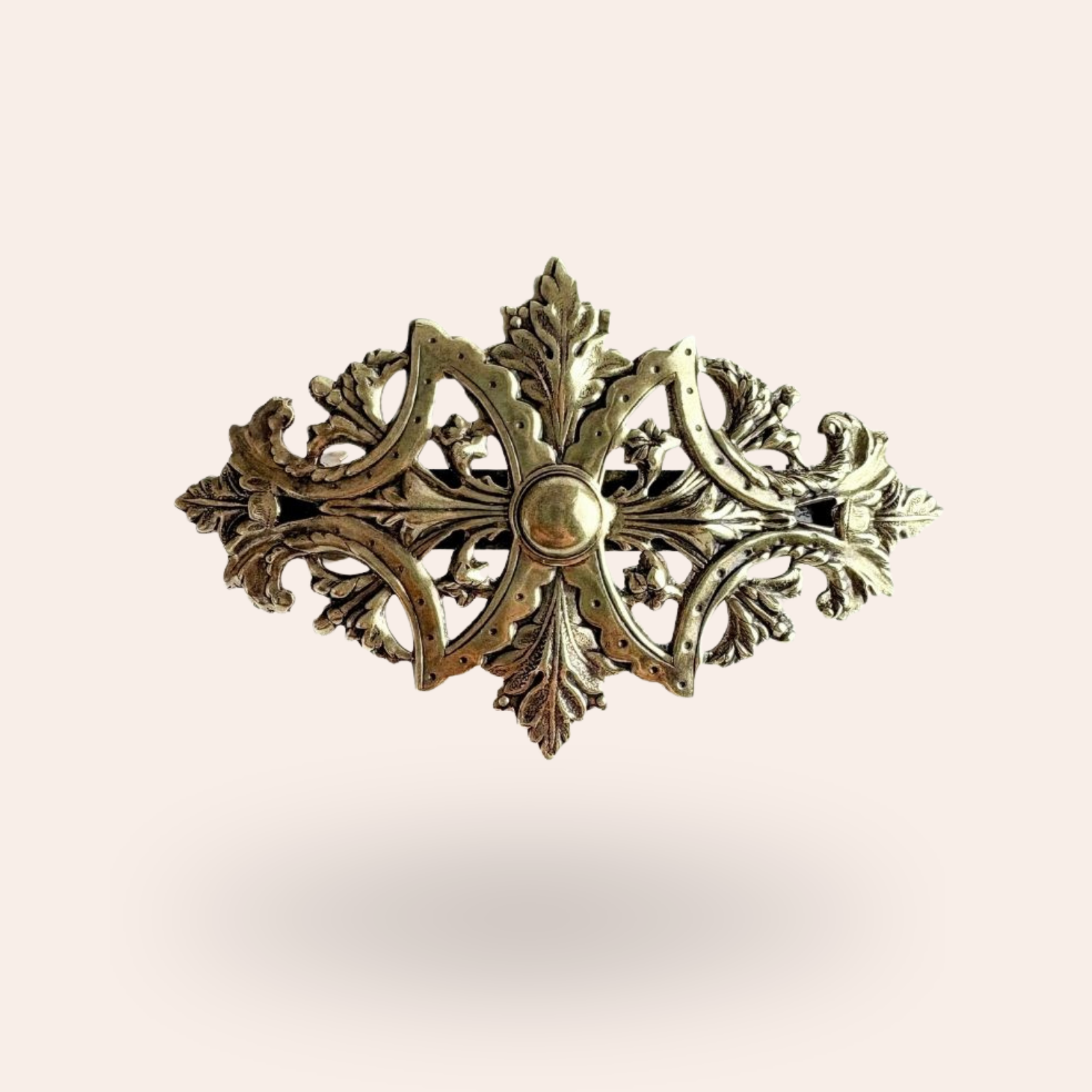 Barrette Automne Laiton