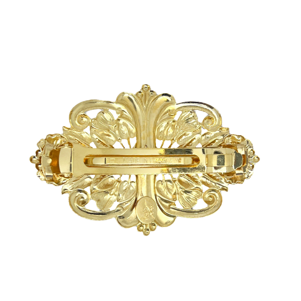 Barrette Bouquet Dorée
