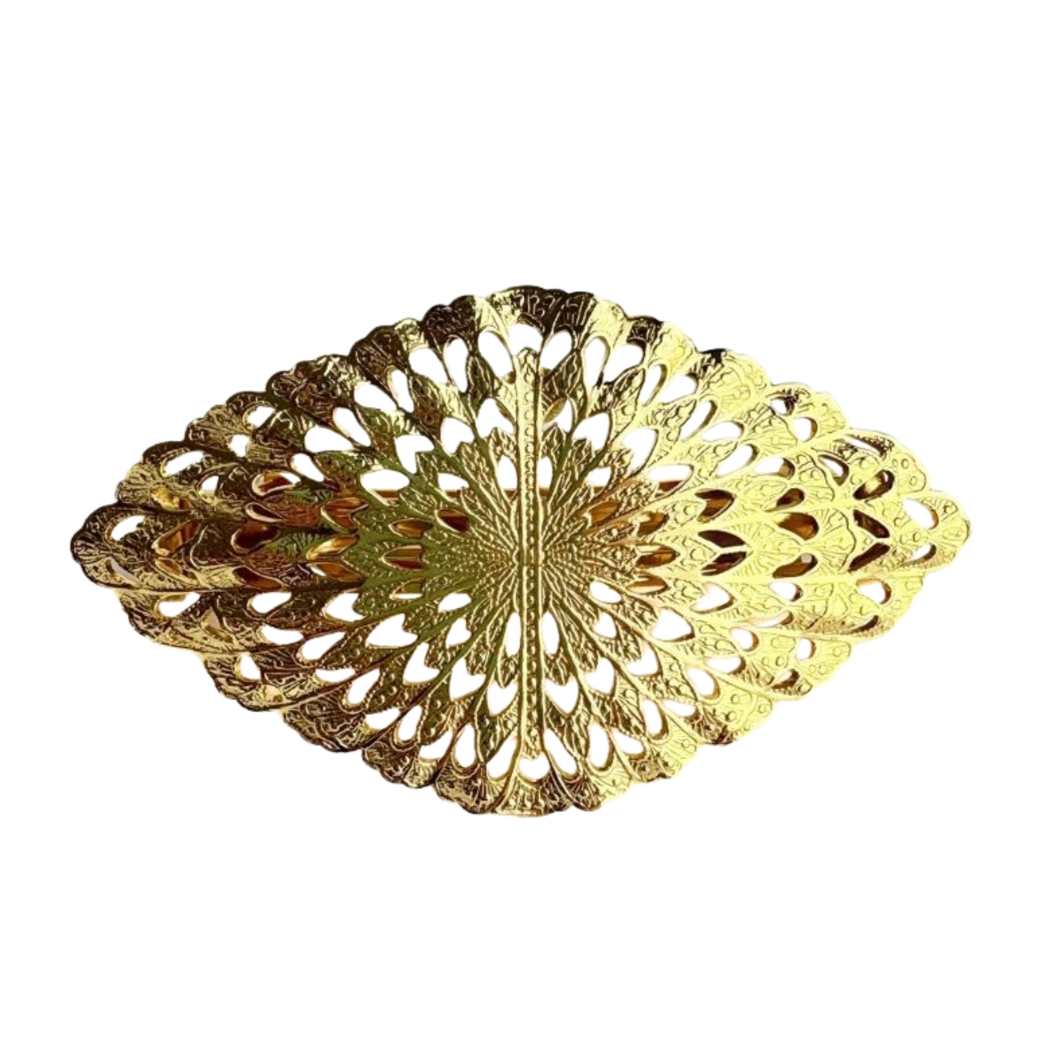 Barrette Ajourée Dorée