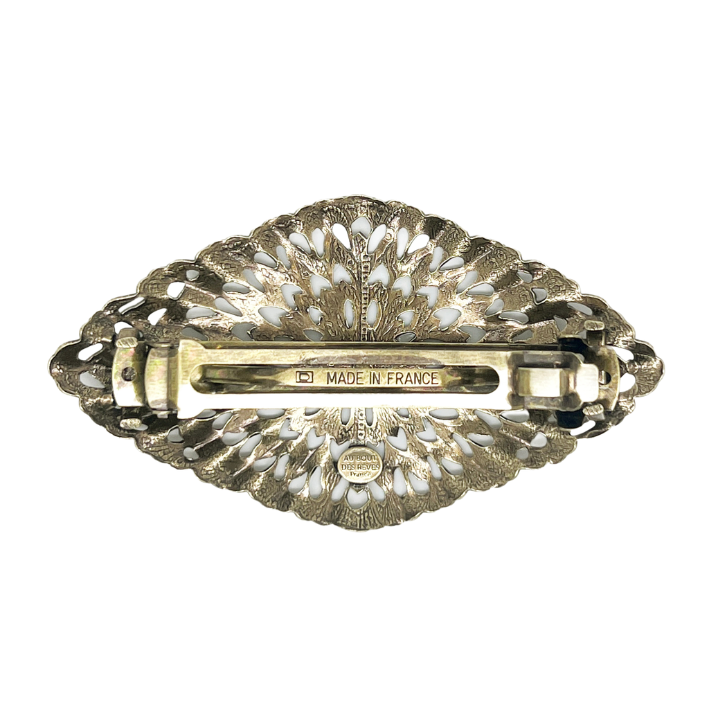 Barrette Ajourée Laiton