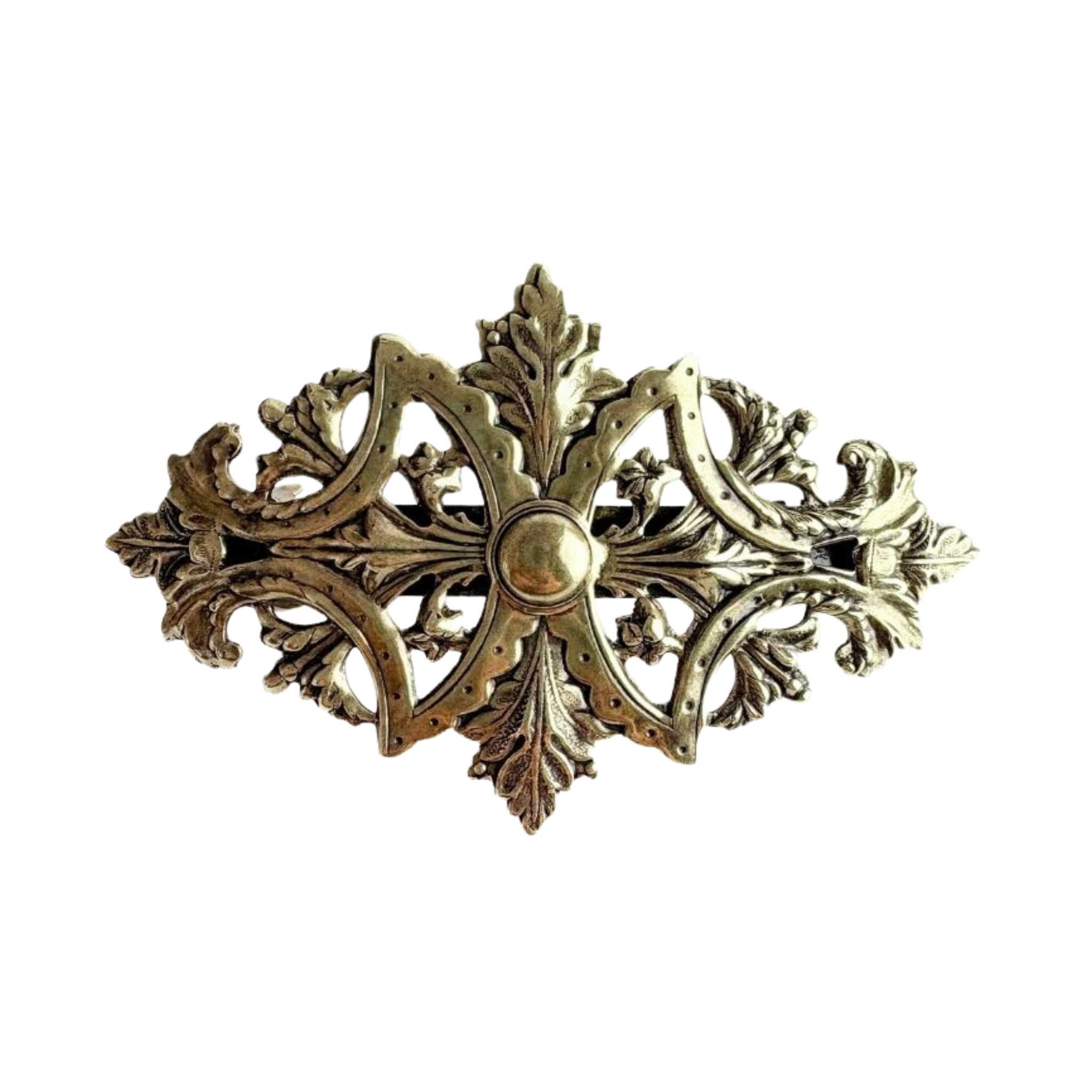 Barrette Automne Laiton