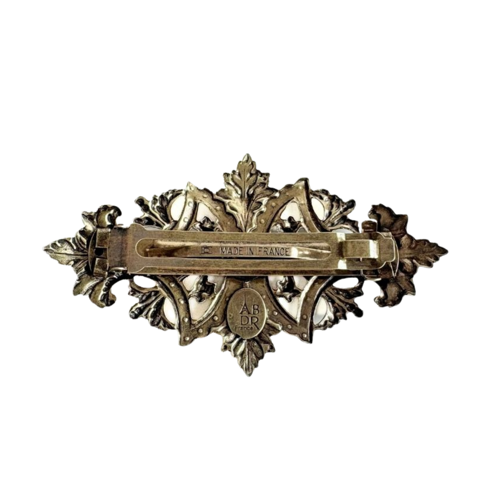 Barrette Automne Laiton