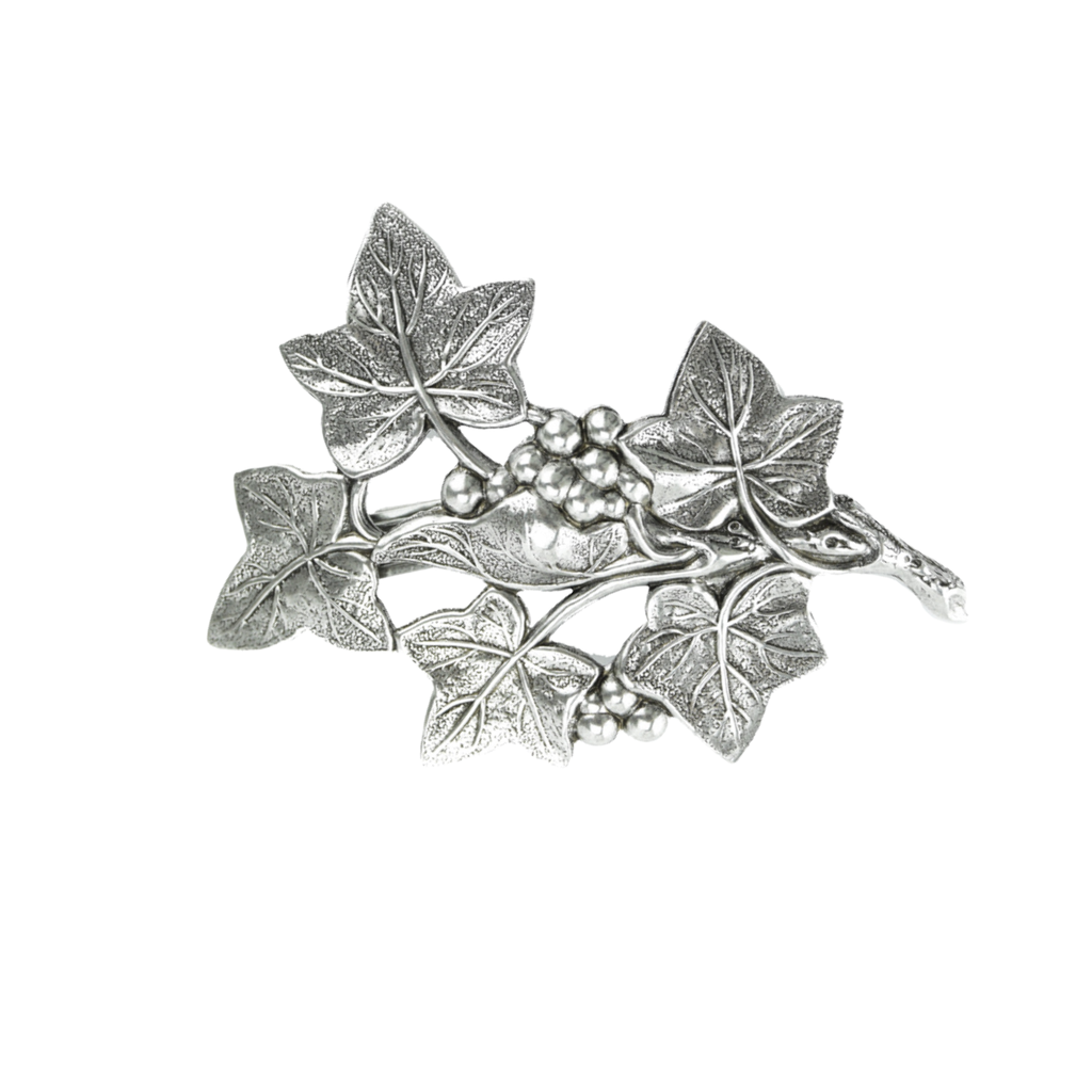 Barrette Lierre Argentée