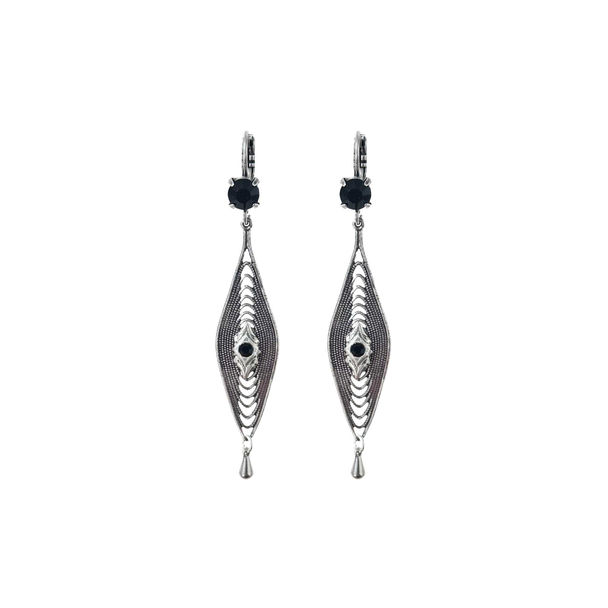 Boucles d'oreilles Juliane Argentées
