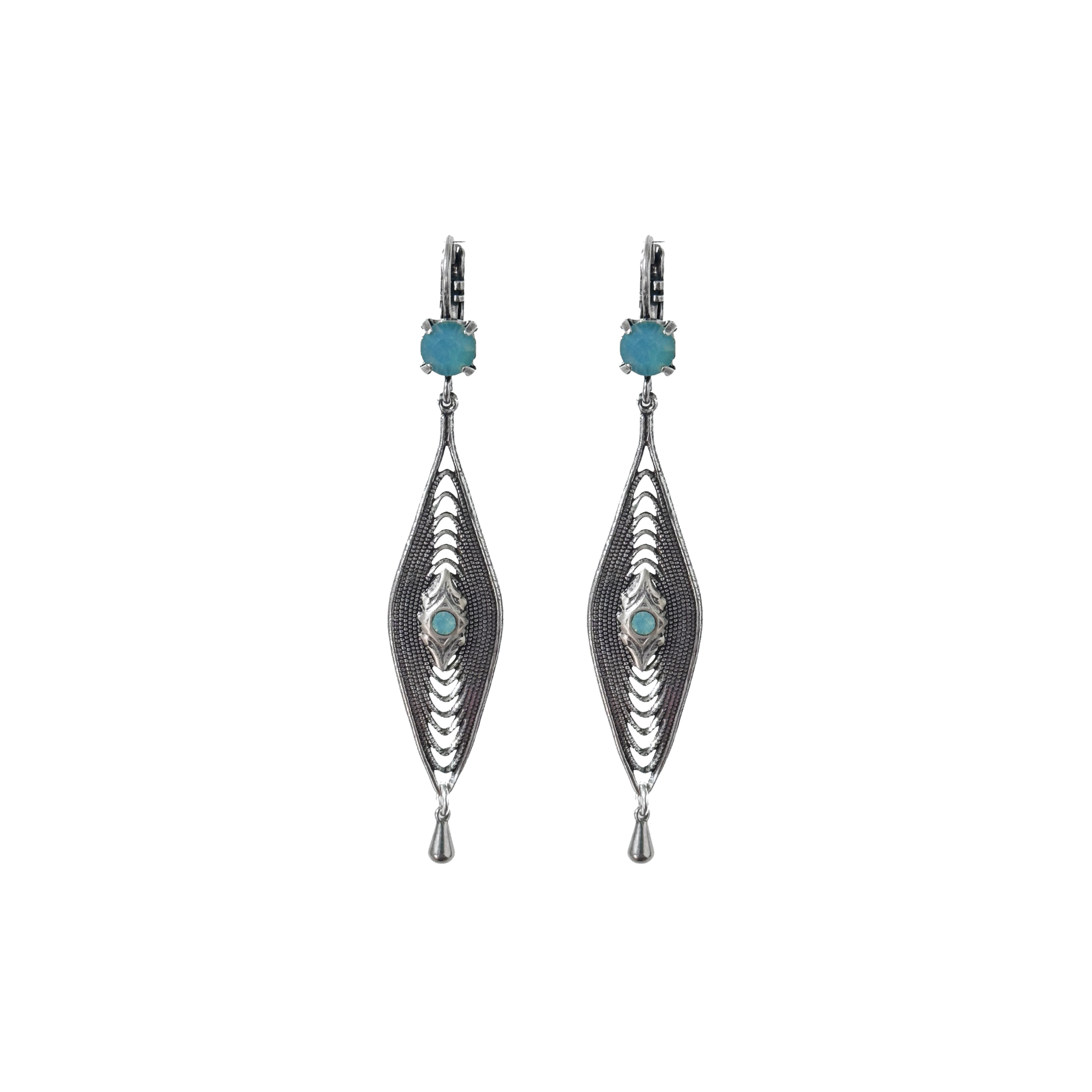 Boucles d'oreilles Juliane Argentées