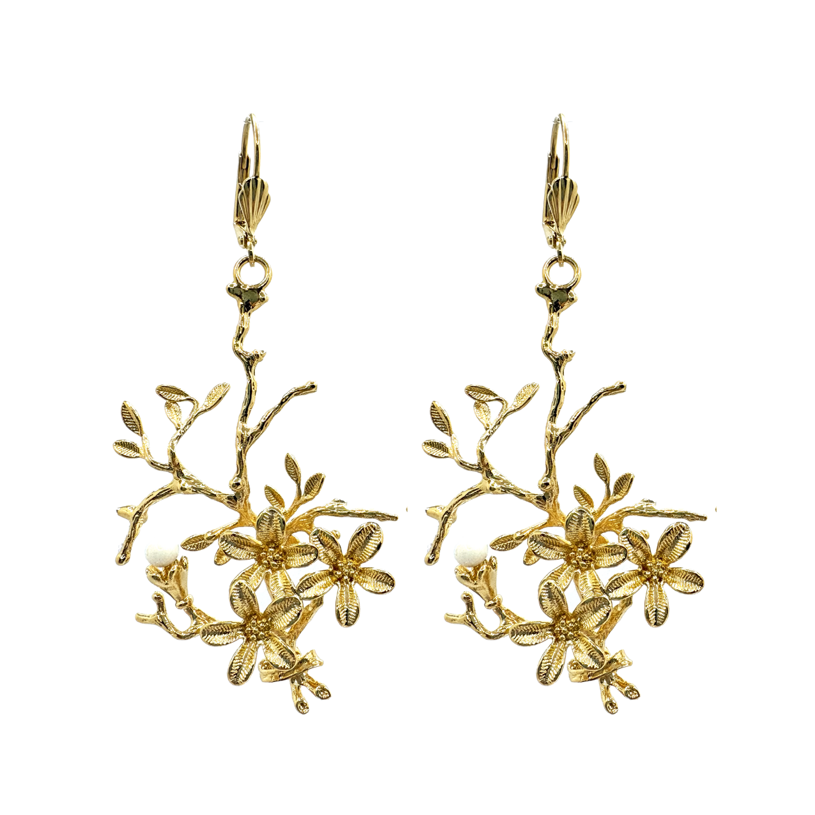 Boucles d'oreilles Céliane Dorées