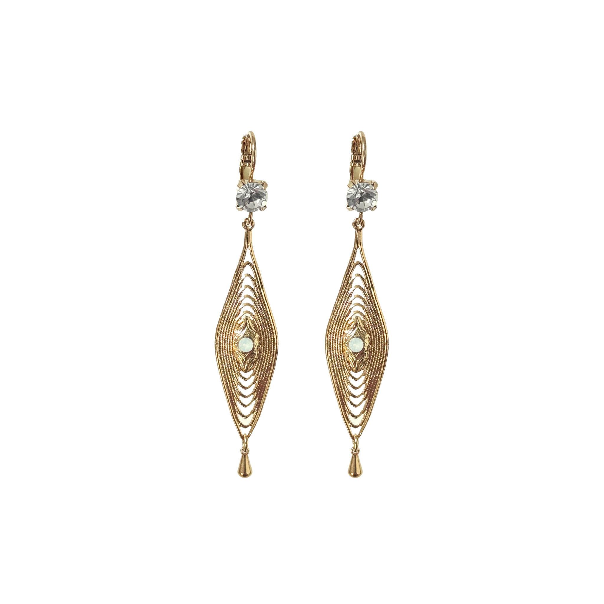 Boucles d'oreilles Juliane Dorées