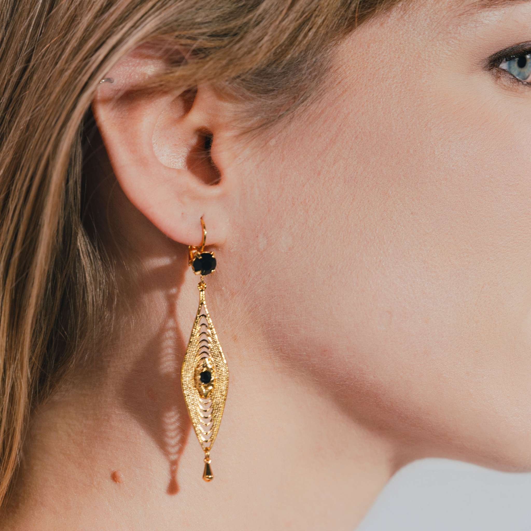 Boucles d'oreilles Juliane Dorées