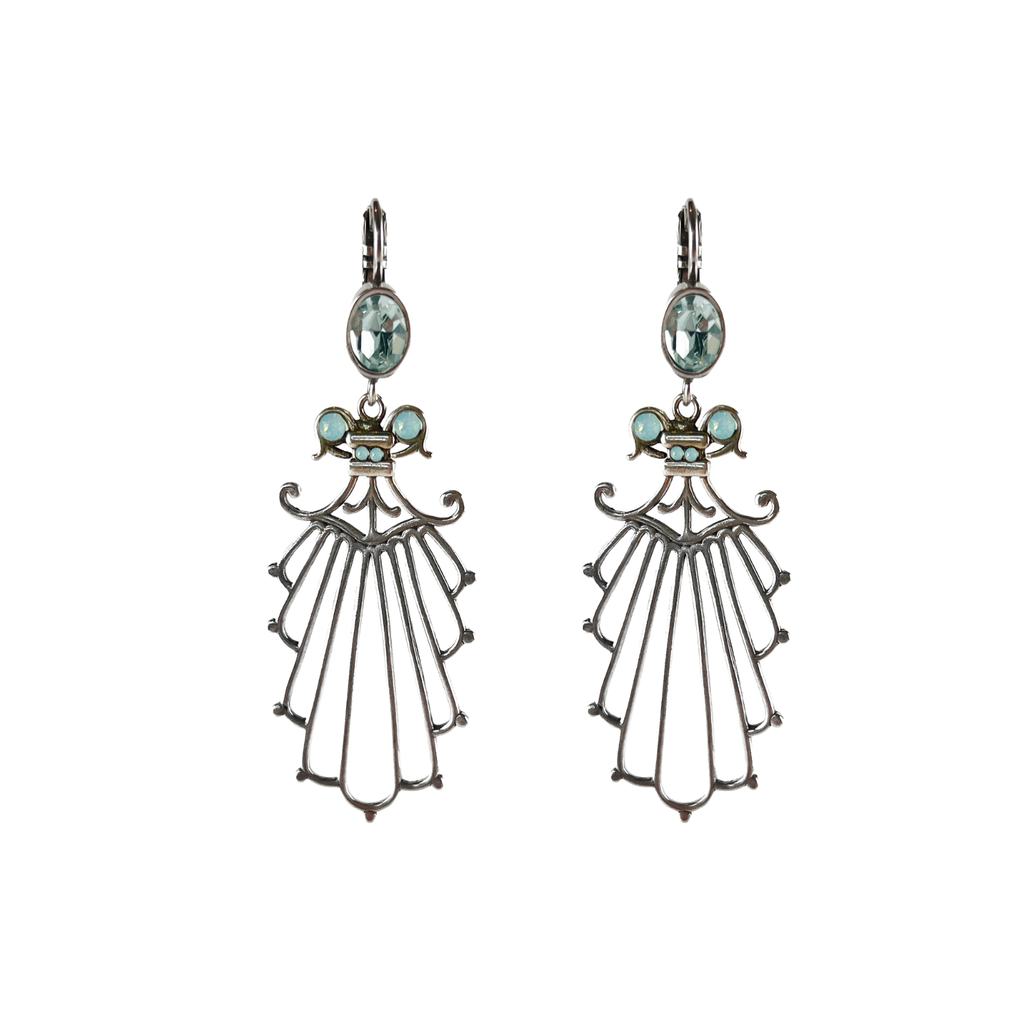 Boucles d'oreilles Tania Argentées