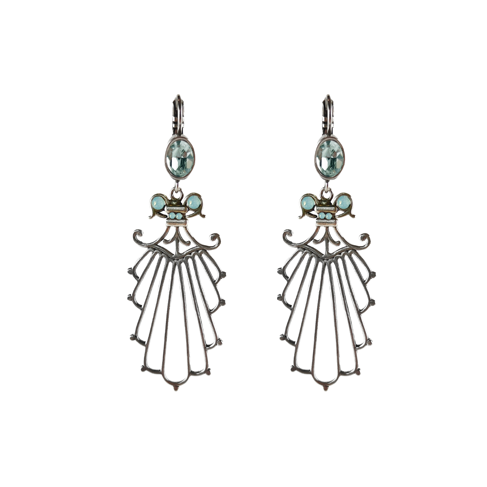 Boucles d'oreilles Tania Argentées