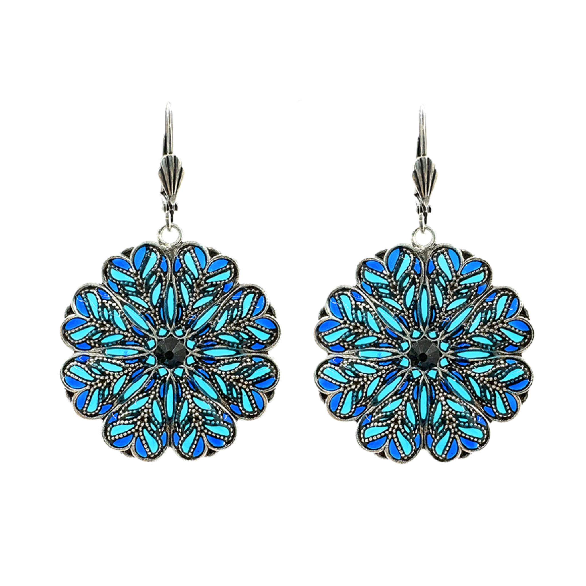 Boucles d'oreilles Florale