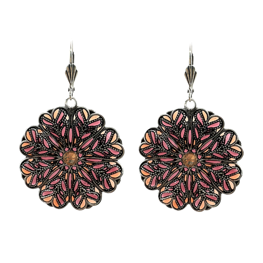 Boucles d'oreilles Florale