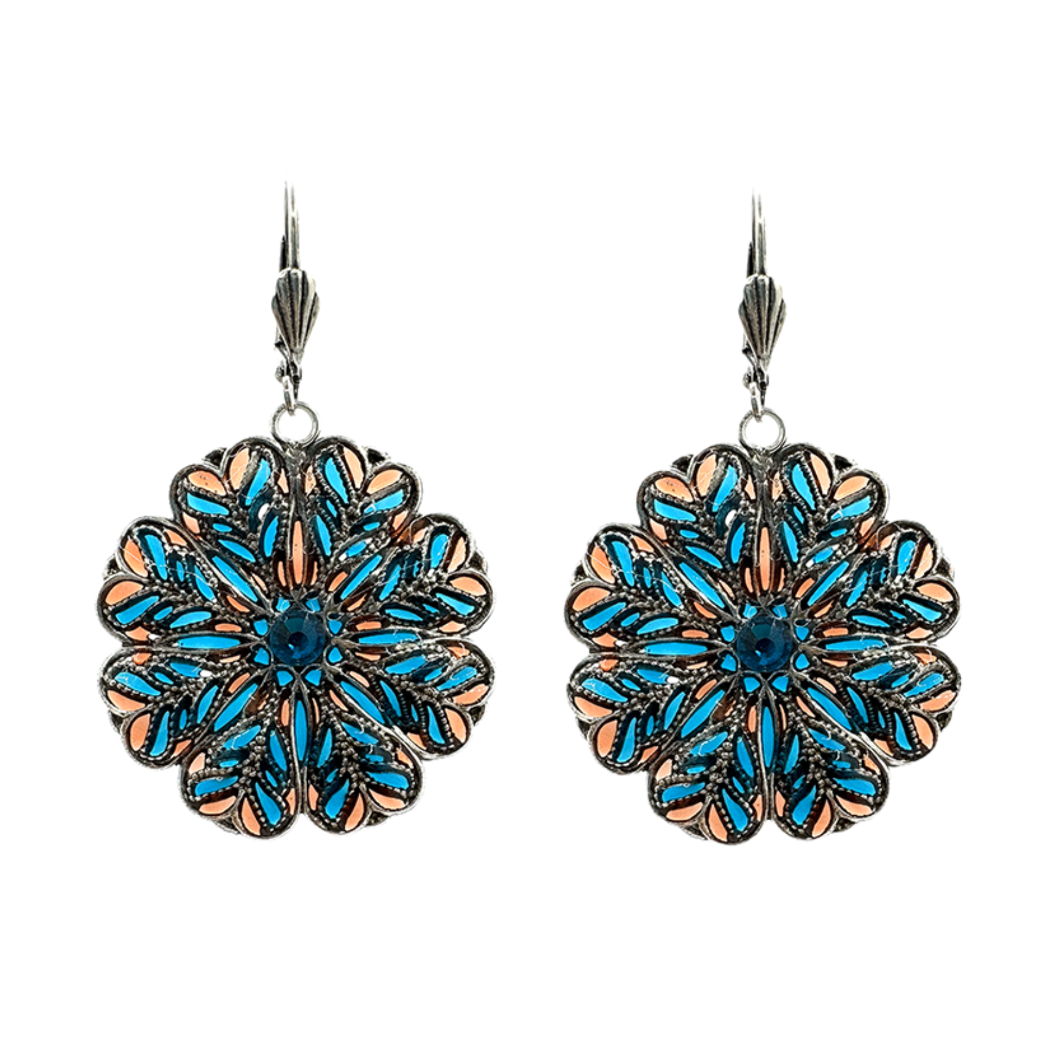 Boucles d'oreilles Florale