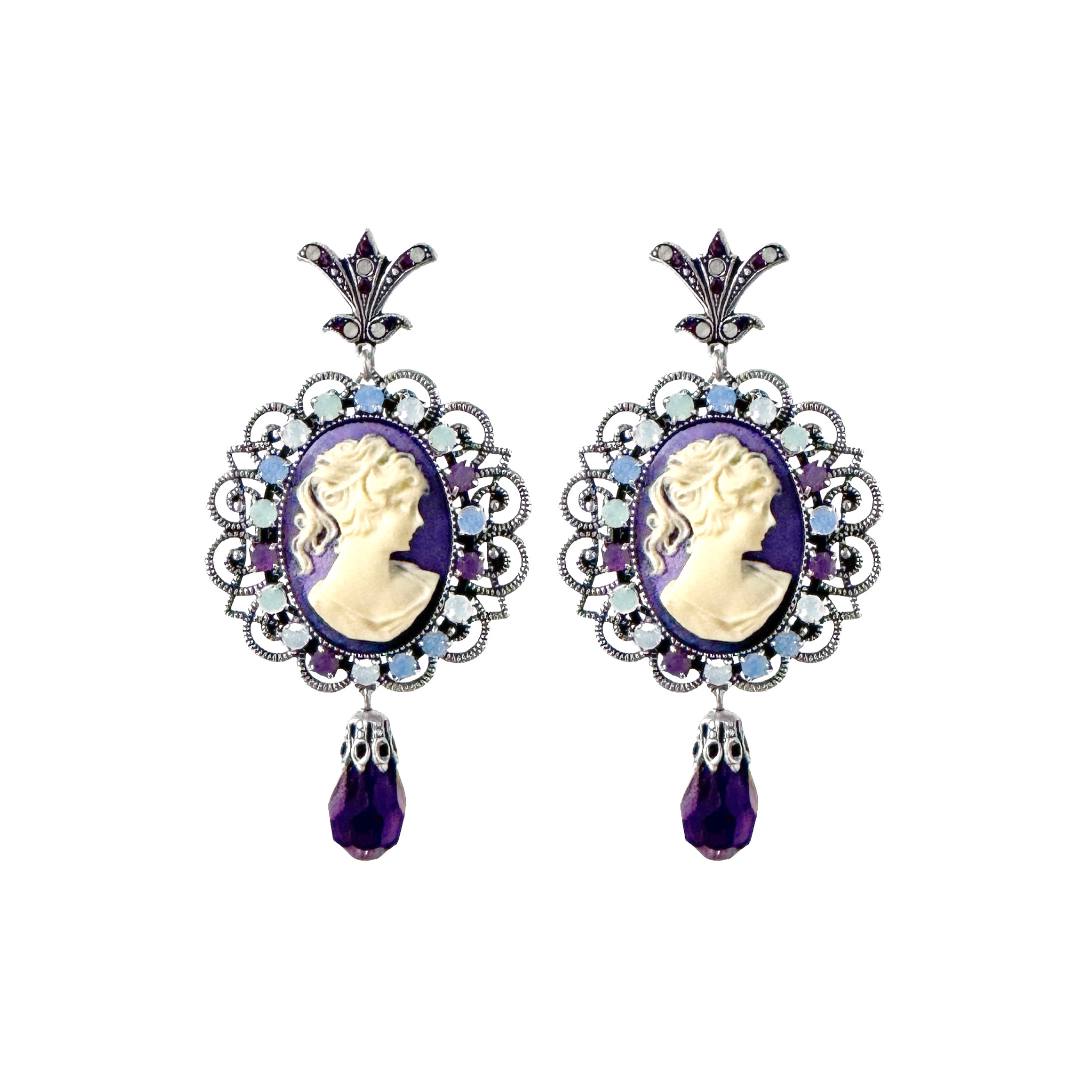 Boucles d'oreilles Baronne