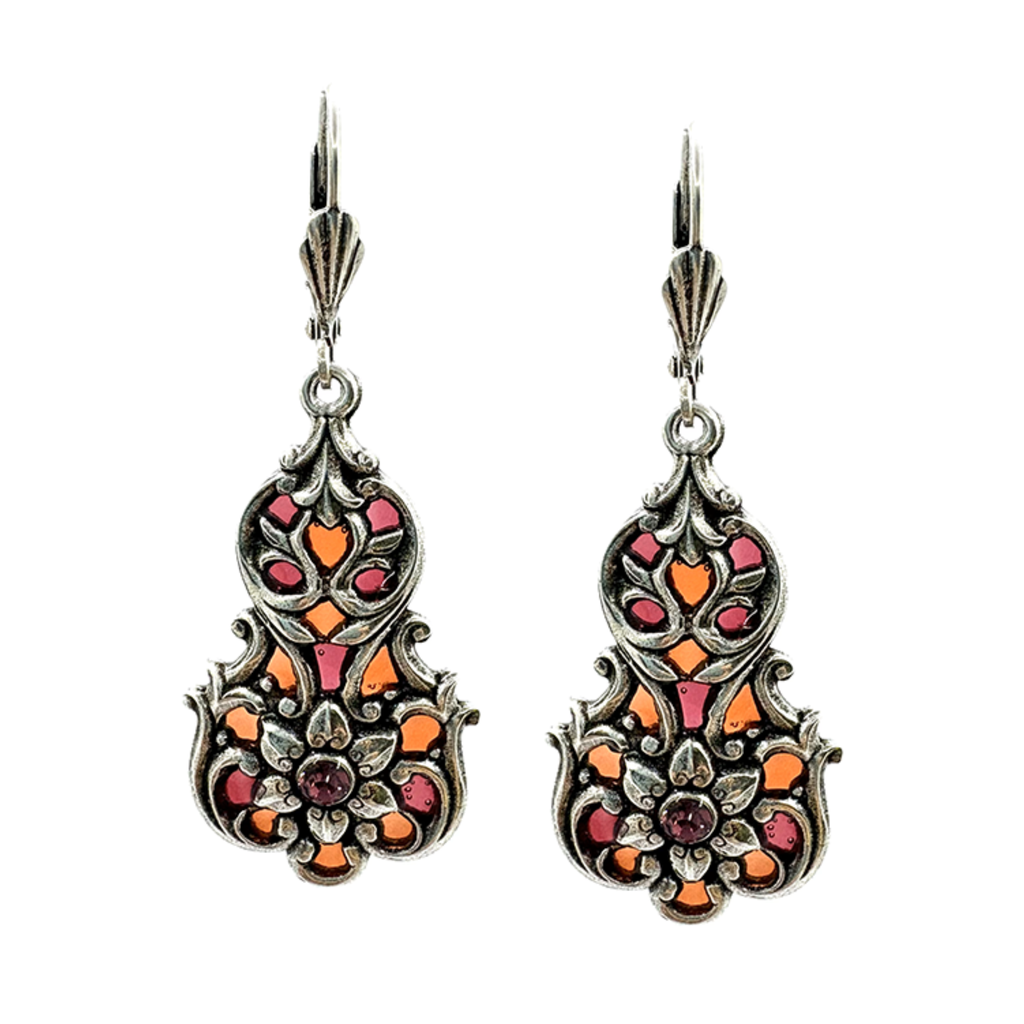 Boucles d'oreilles Bouquet