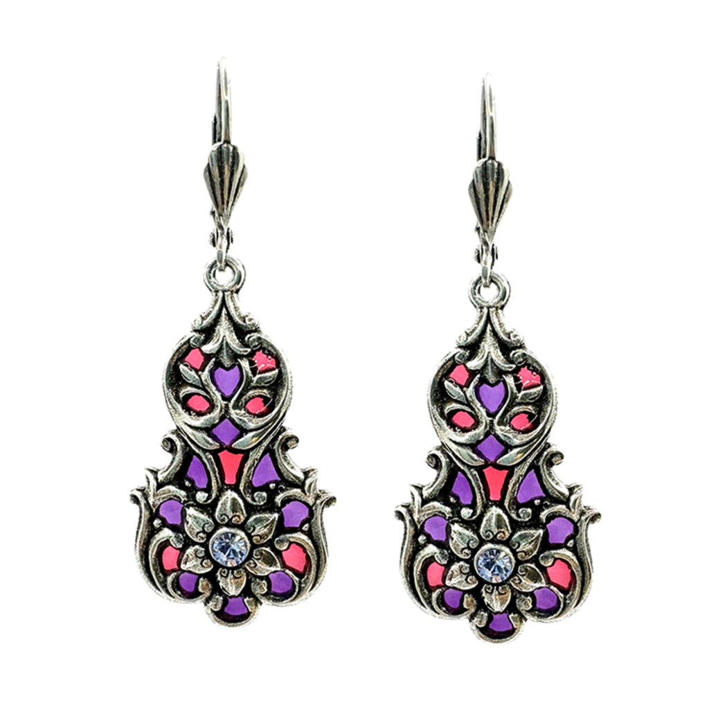 Boucles d'oreilles Bouquet