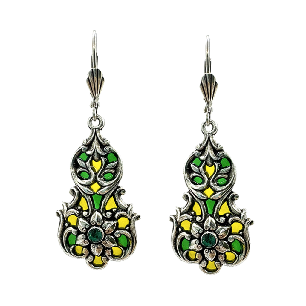 Boucles d'oreilles Bouquet