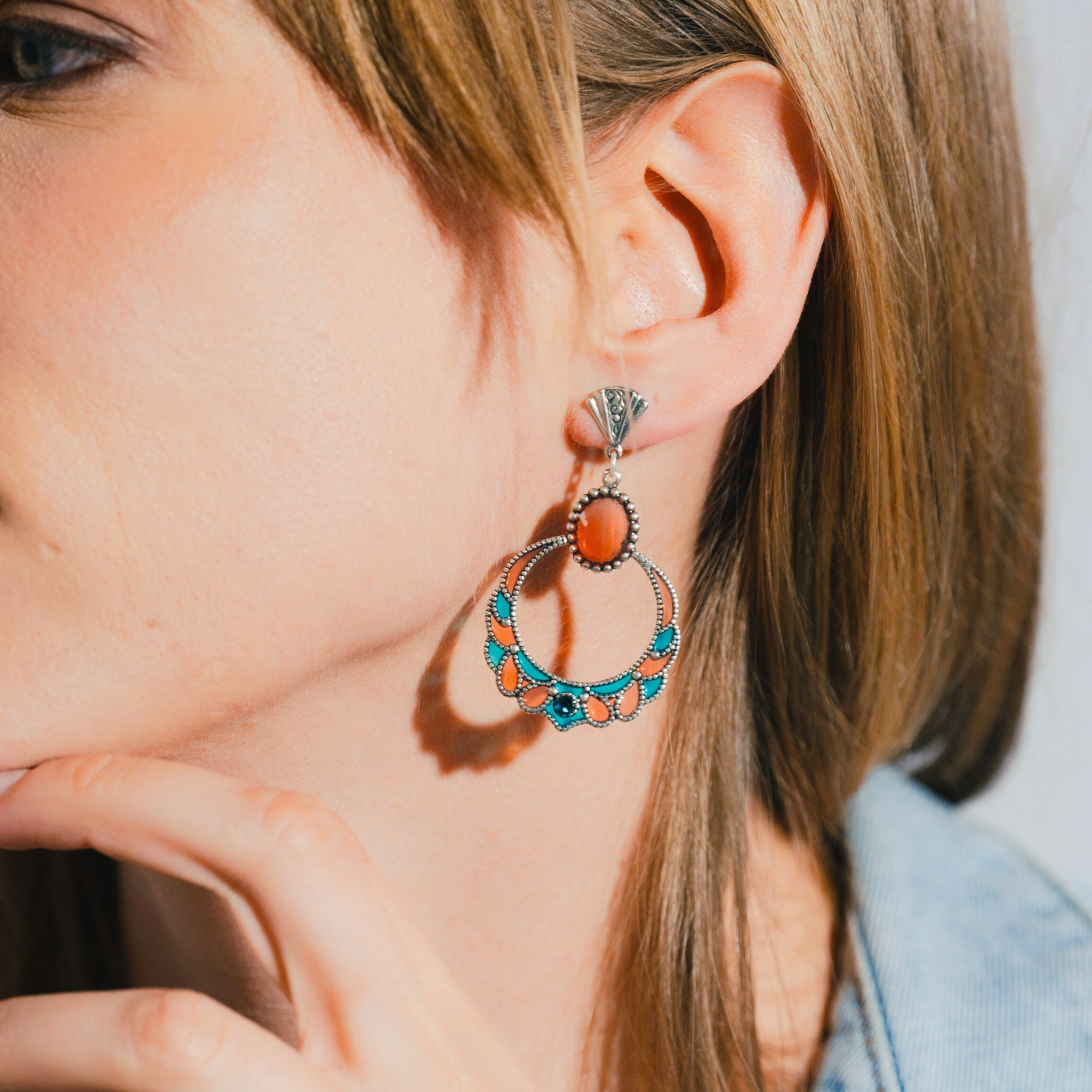 Boucles d'oreilles Calicia