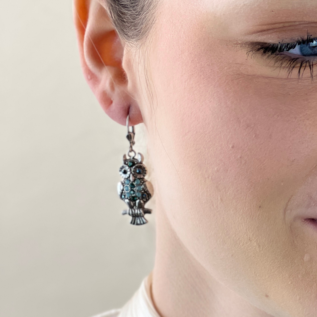 Boucles d'oreilles Chouettes
