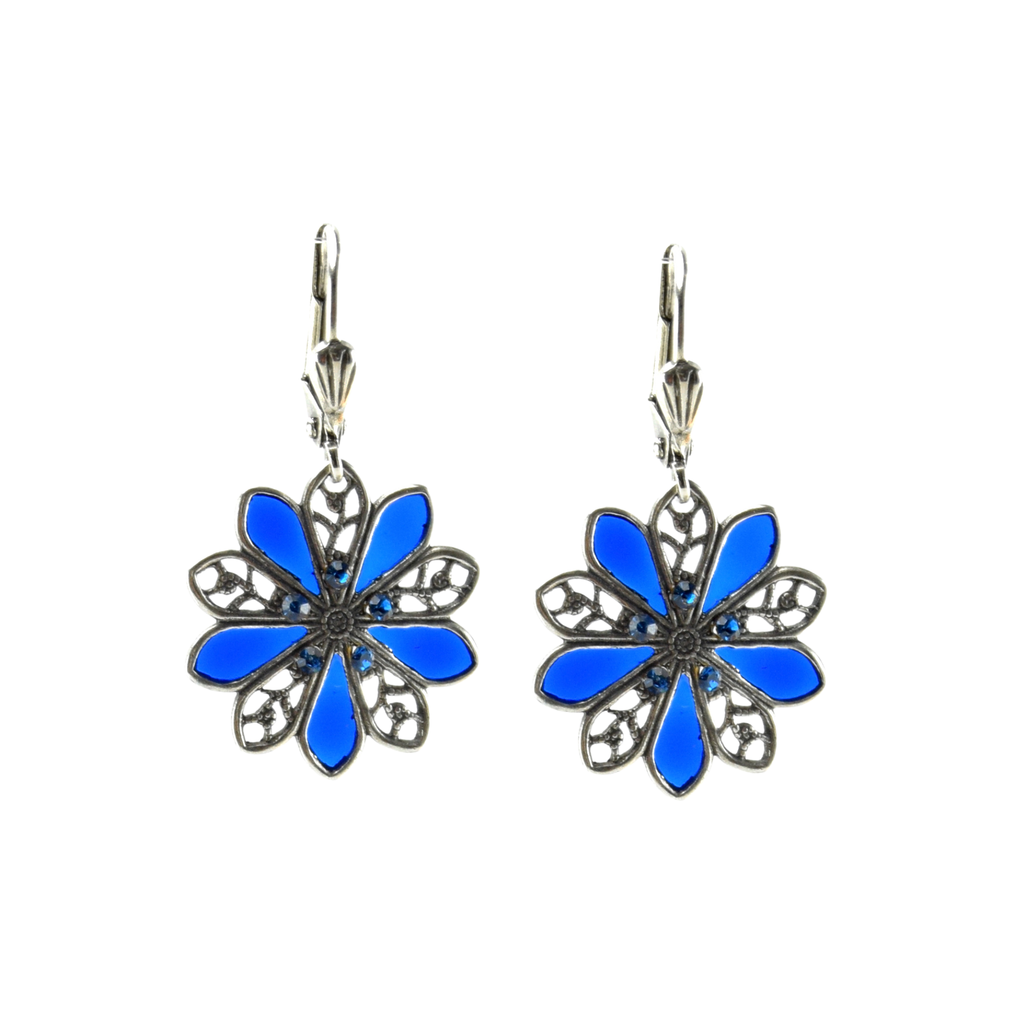 Boucles d'oreilles Dahlia