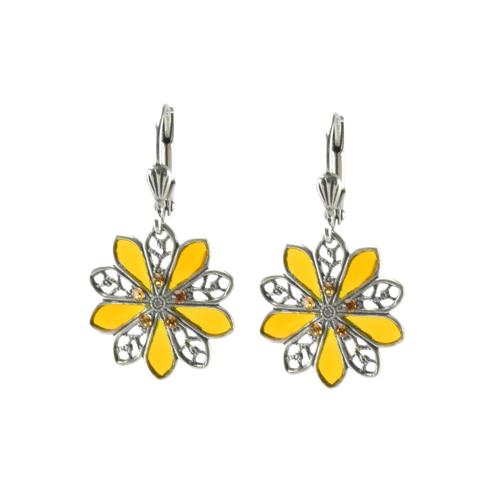 Boucles d'oreilles Dahlia