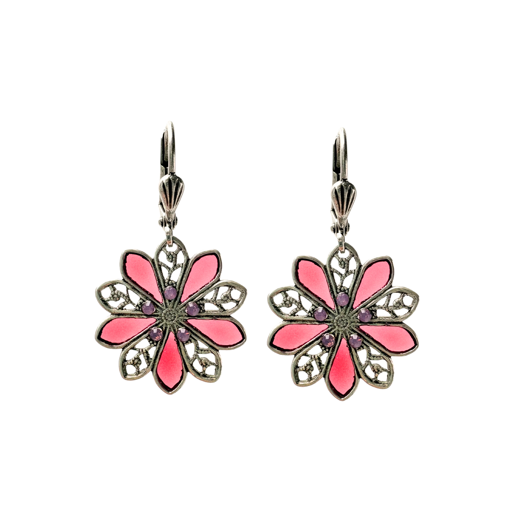 Boucles d'oreilles Dahlia