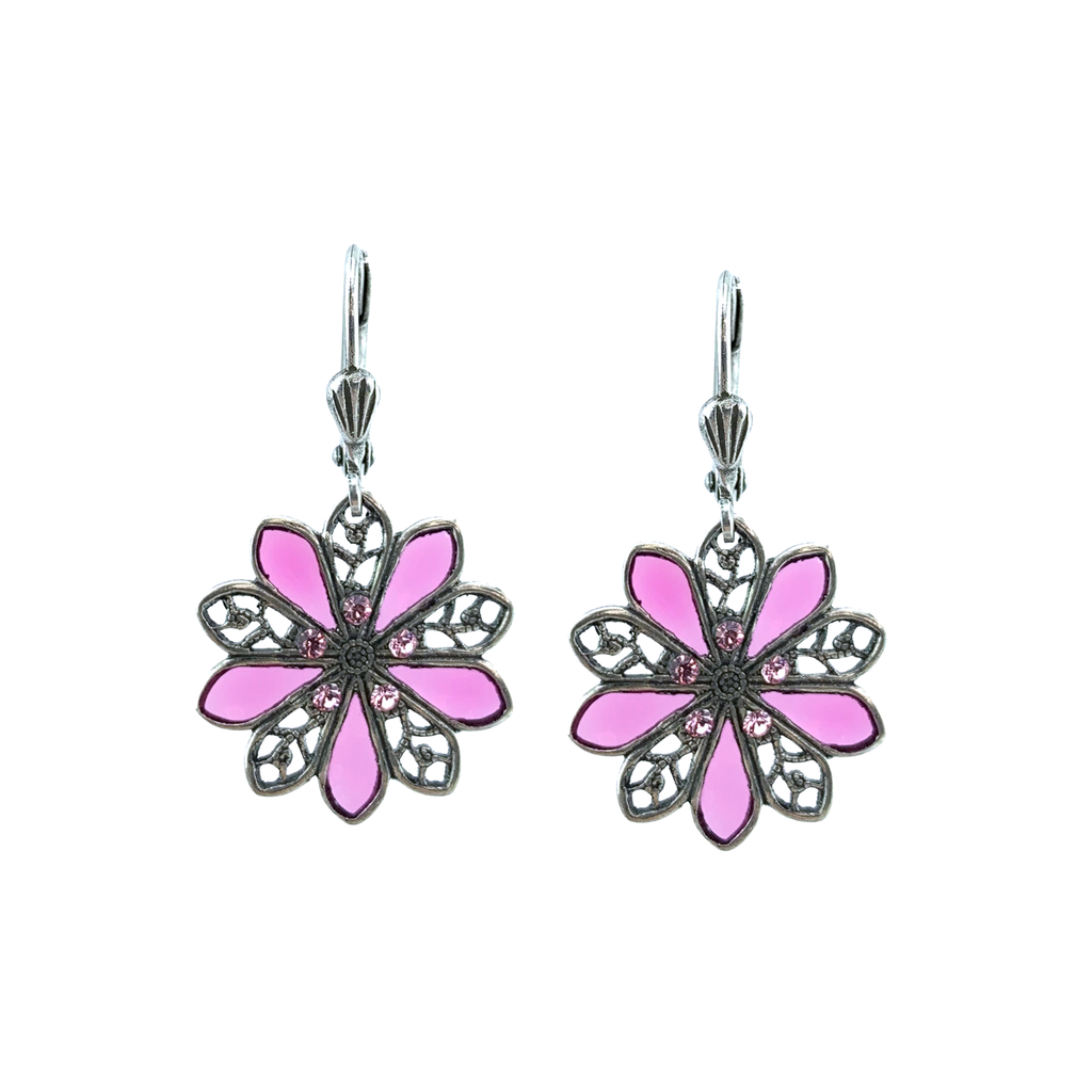 Boucles d'oreilles Dahlia