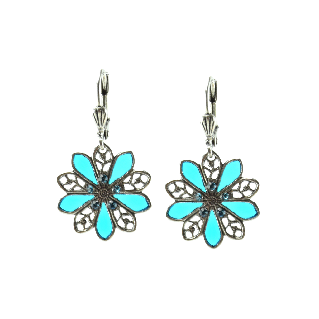 Boucles d'oreilles Dahlia
