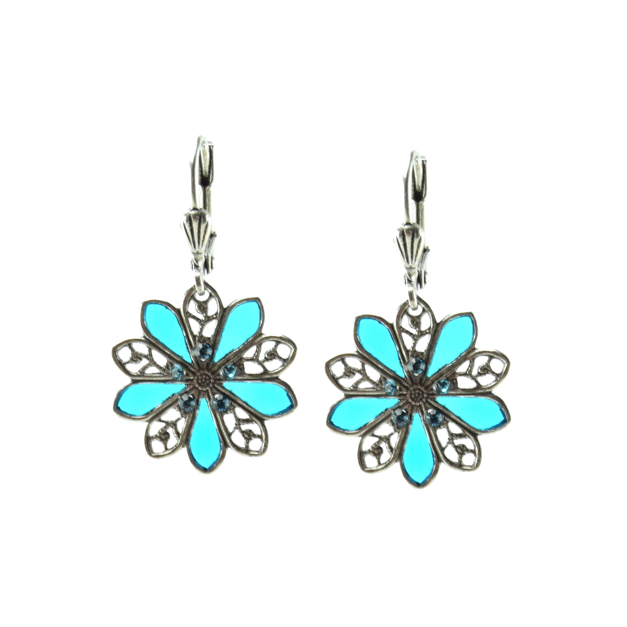 Boucles d'oreilles Dahlia