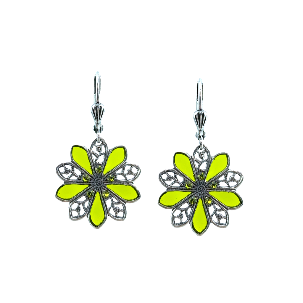 Boucles d'oreilles Dahlia