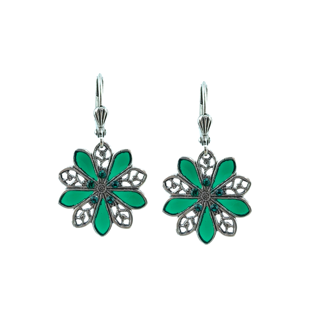 Boucles d'oreilles Dahlia