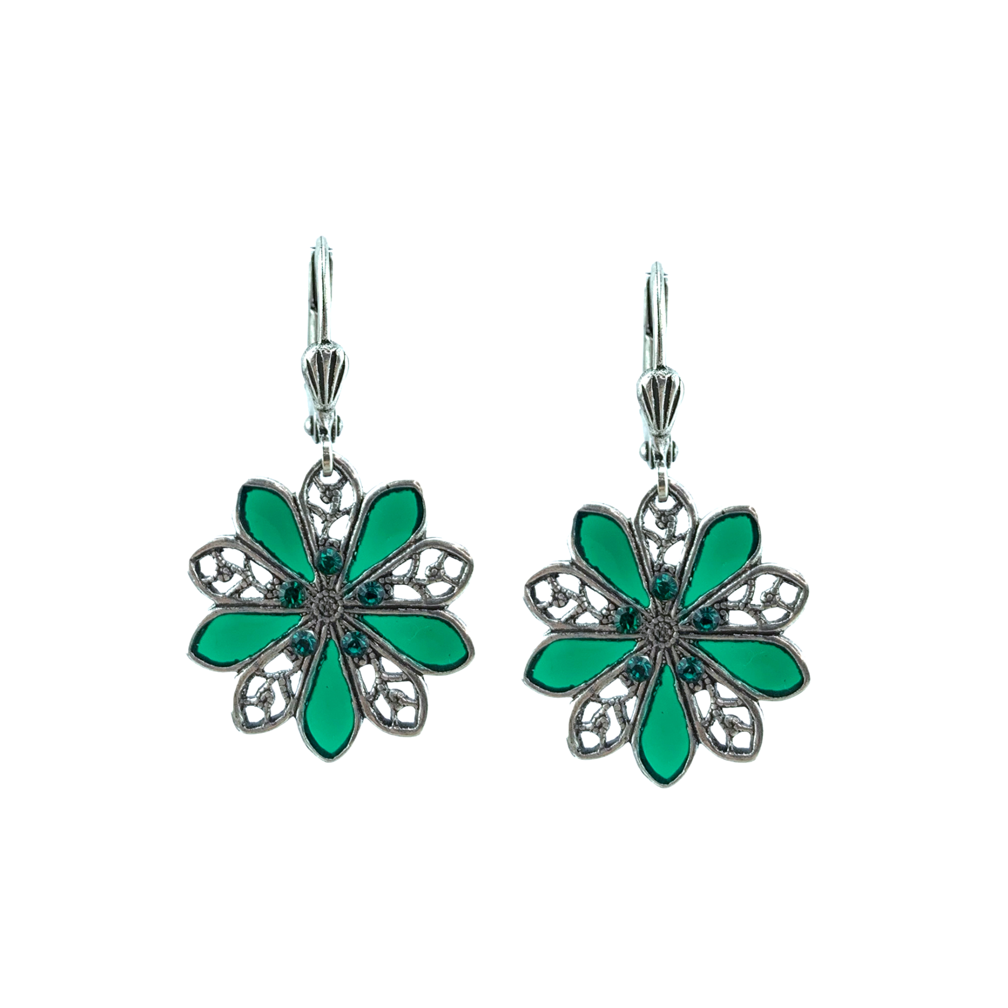 Boucles d'oreilles Dahlia
