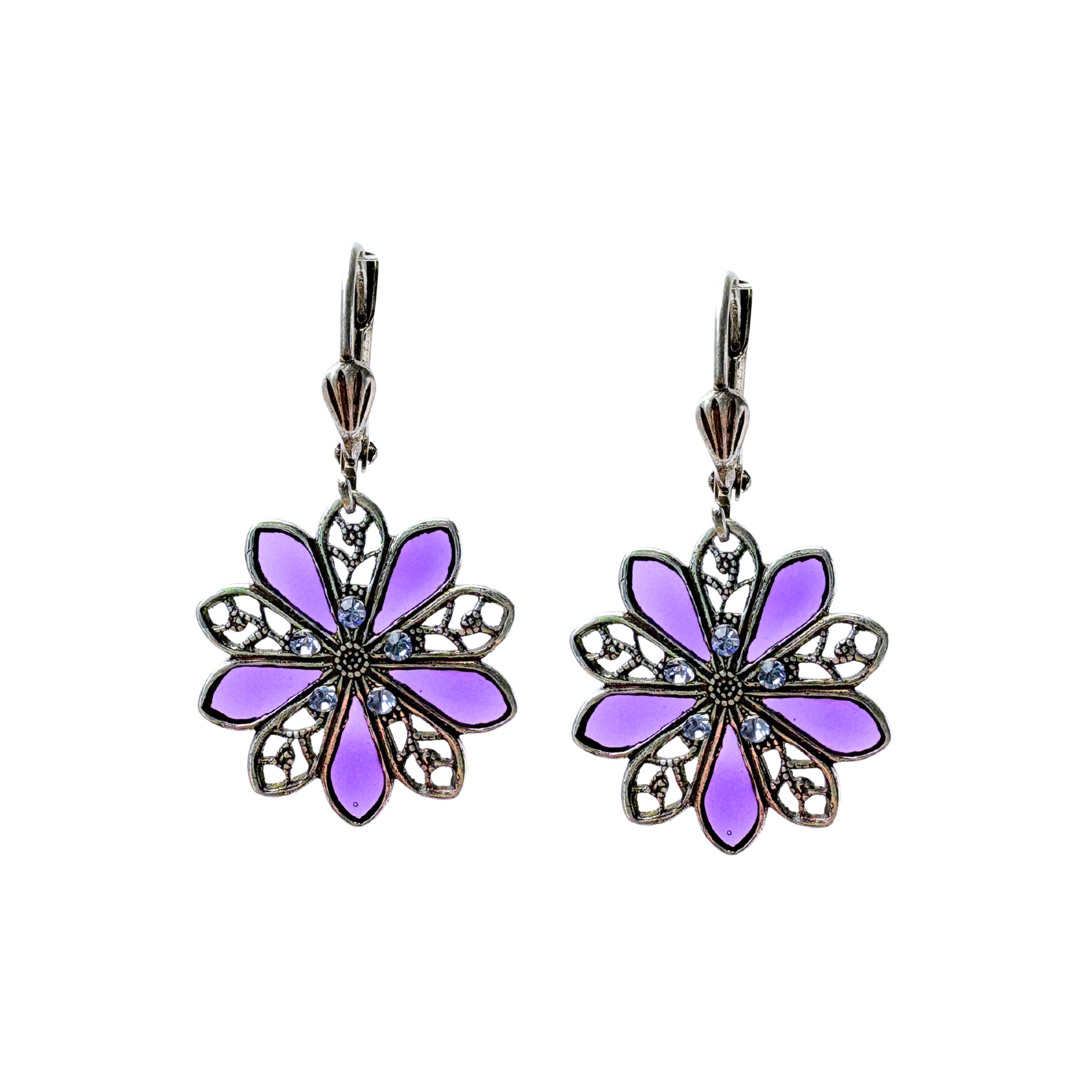 Boucles d'oreilles Dahlia