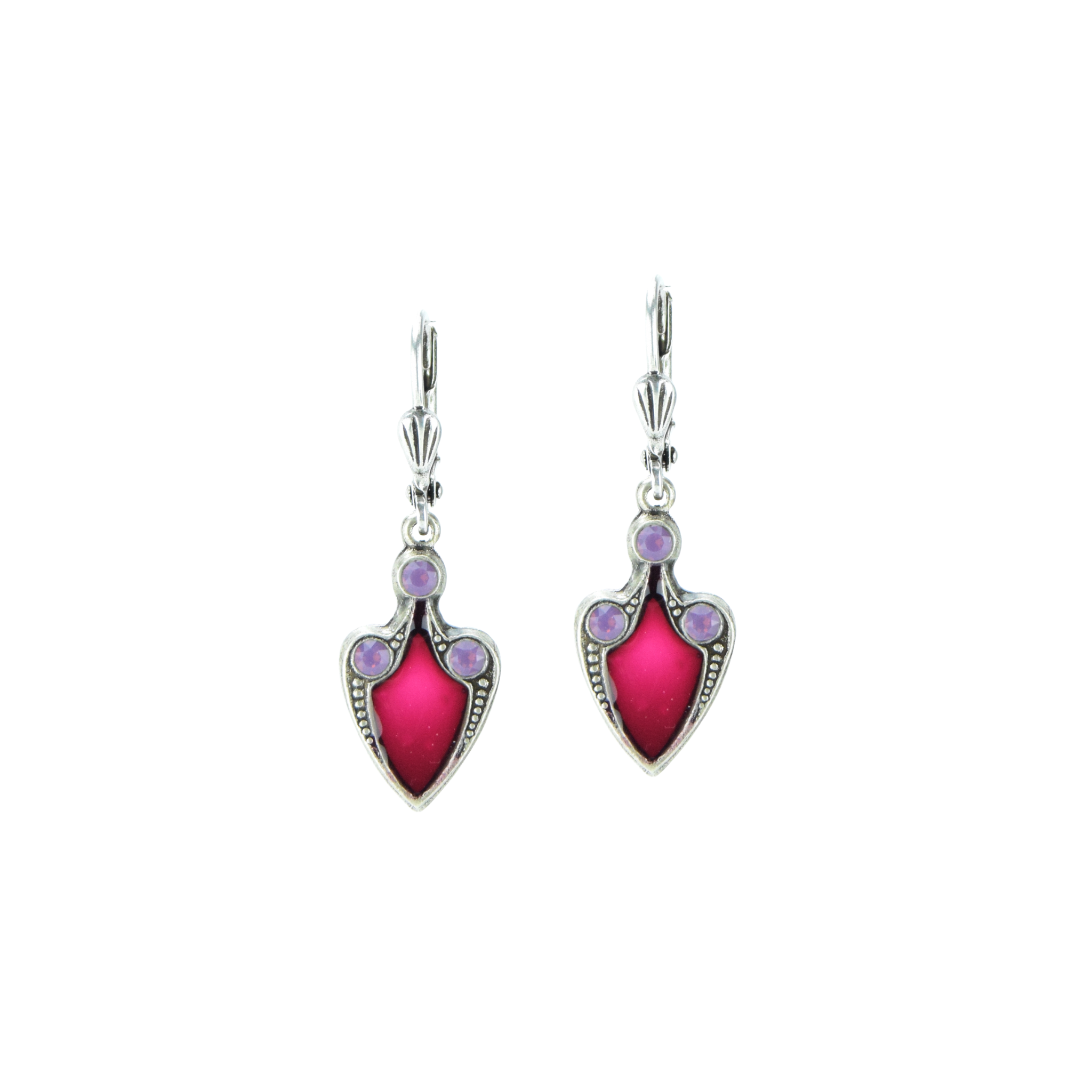 Boucles d'oreilles Ecusson