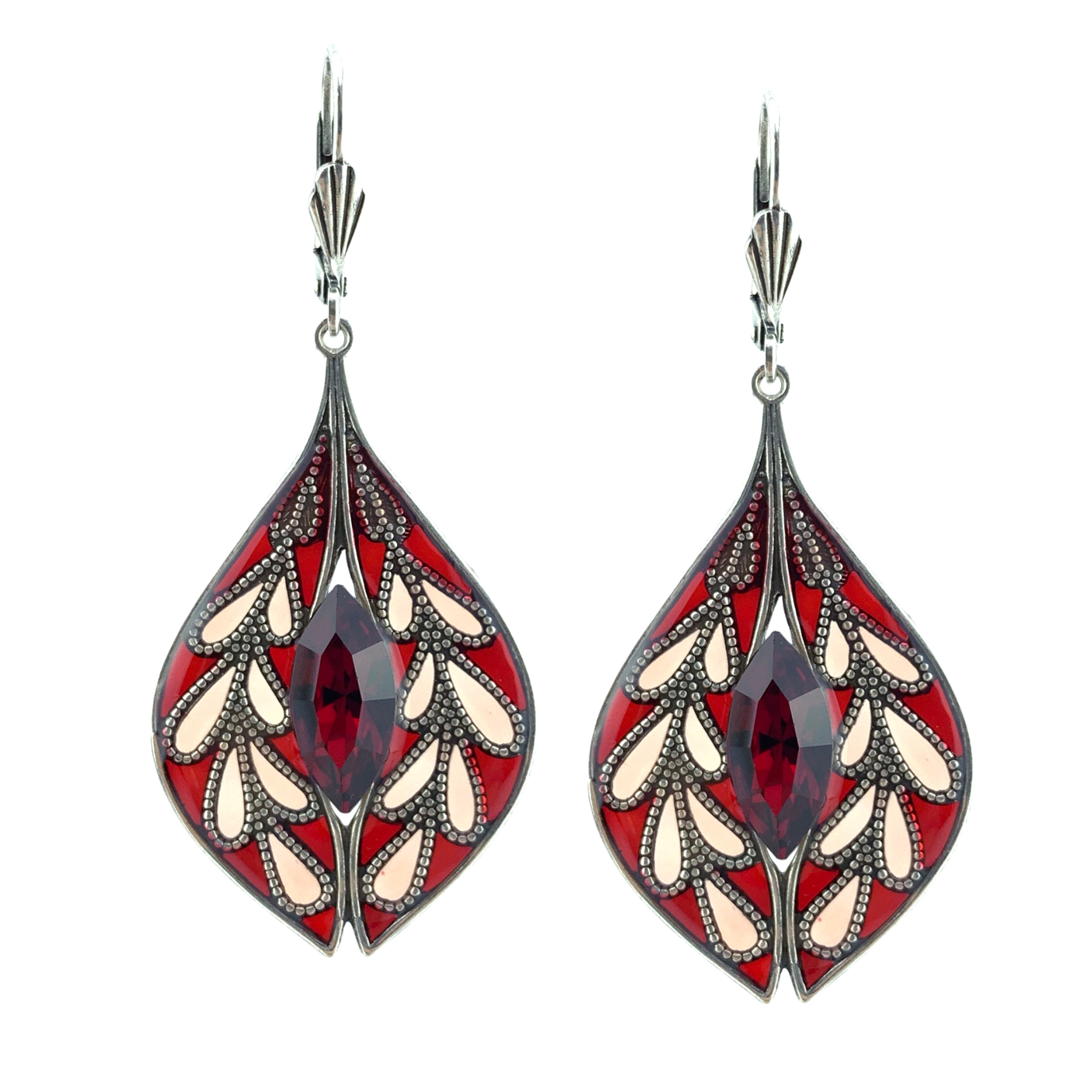 Boucles d'oreilles Gentiane