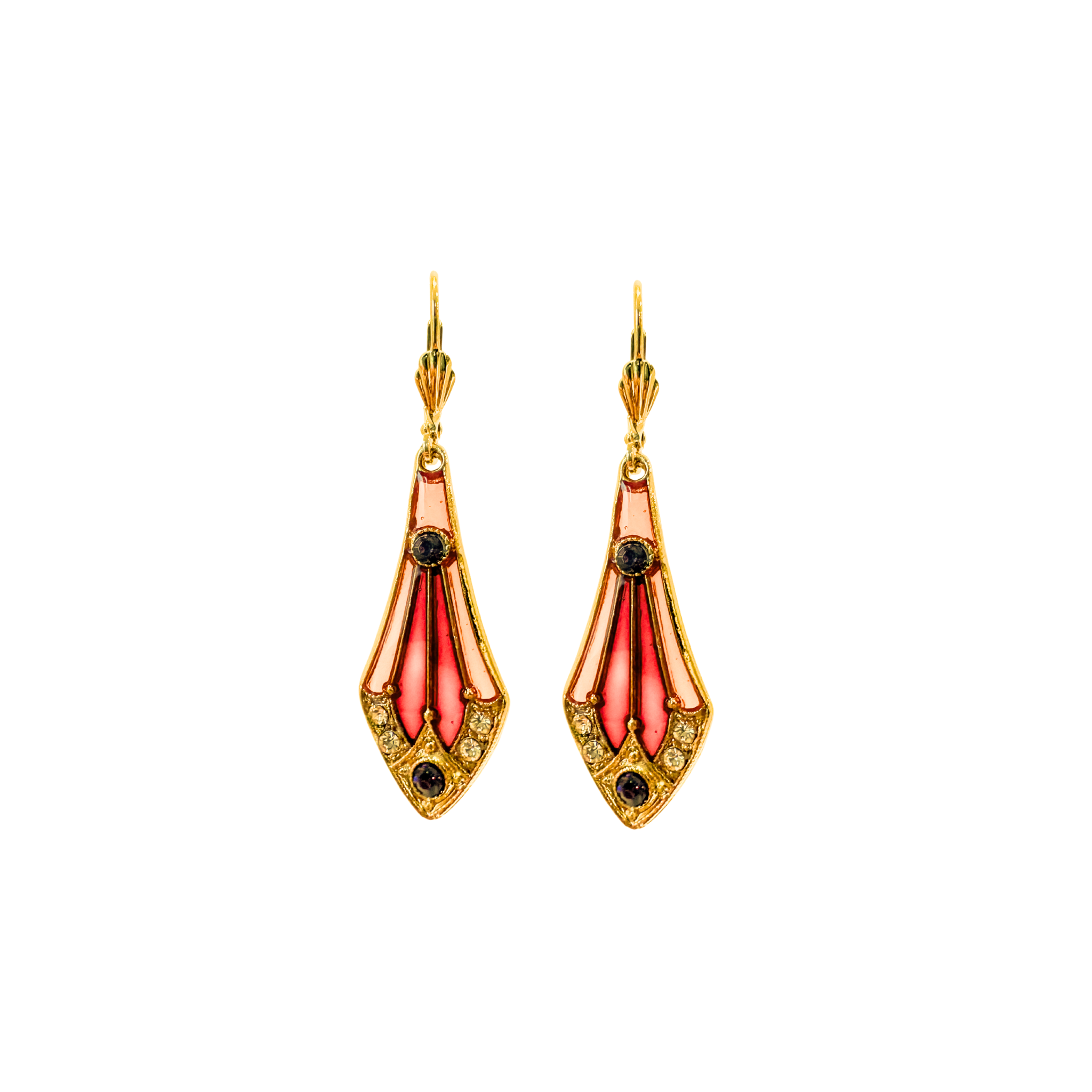 Boucles d'oreilles Gisèle dorées