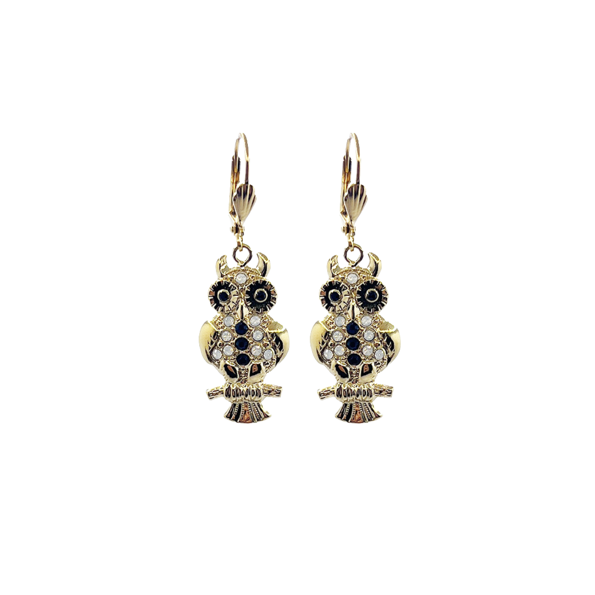 Boucles d'oreilles Hibou
