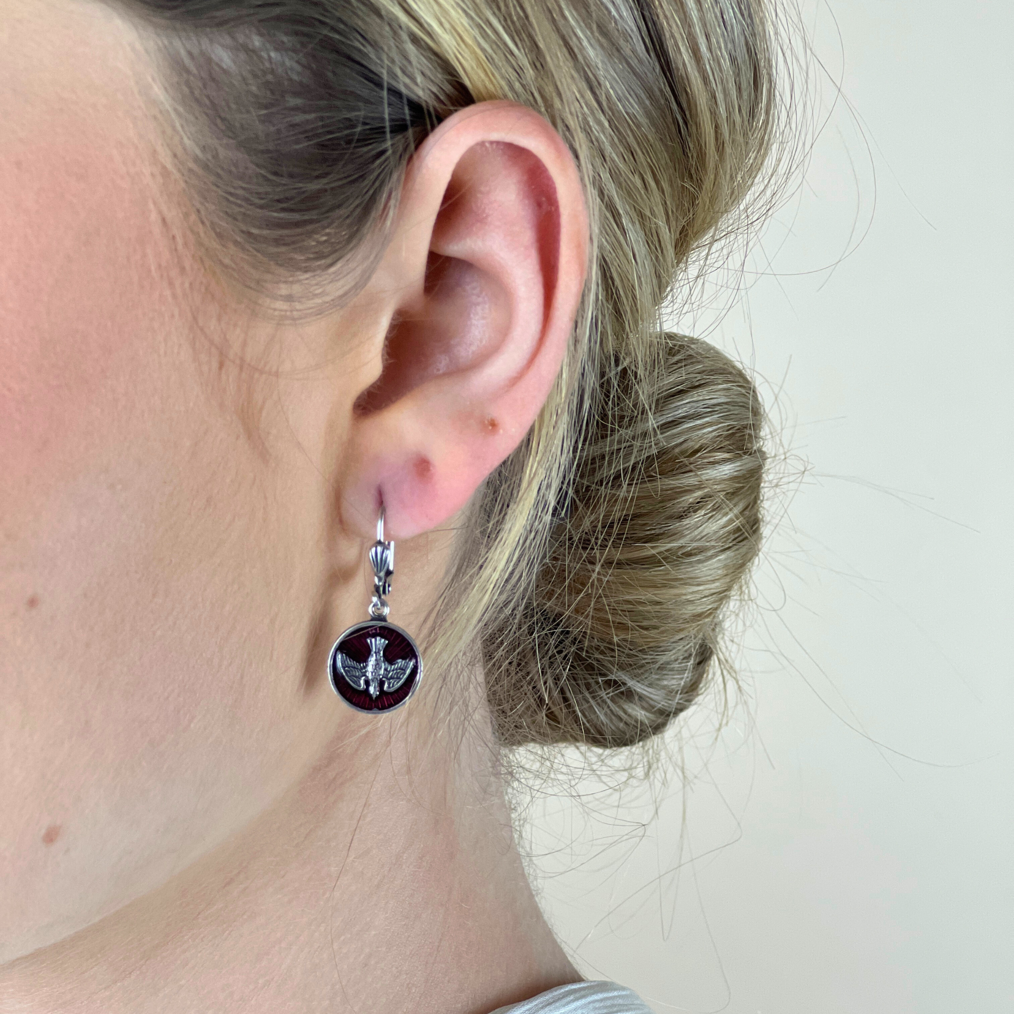 Boucles d'oreilles L'envol
