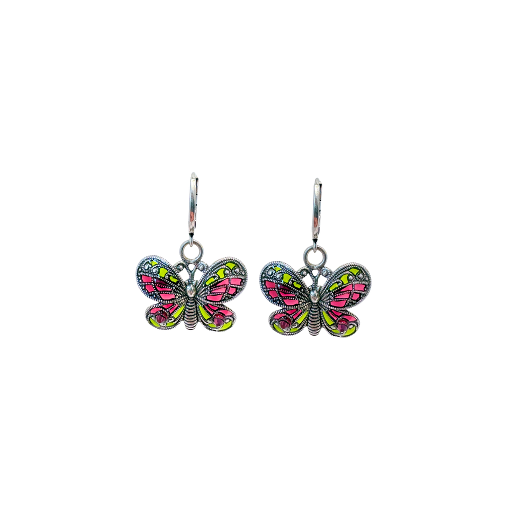Boucles d'oreilles Machaon