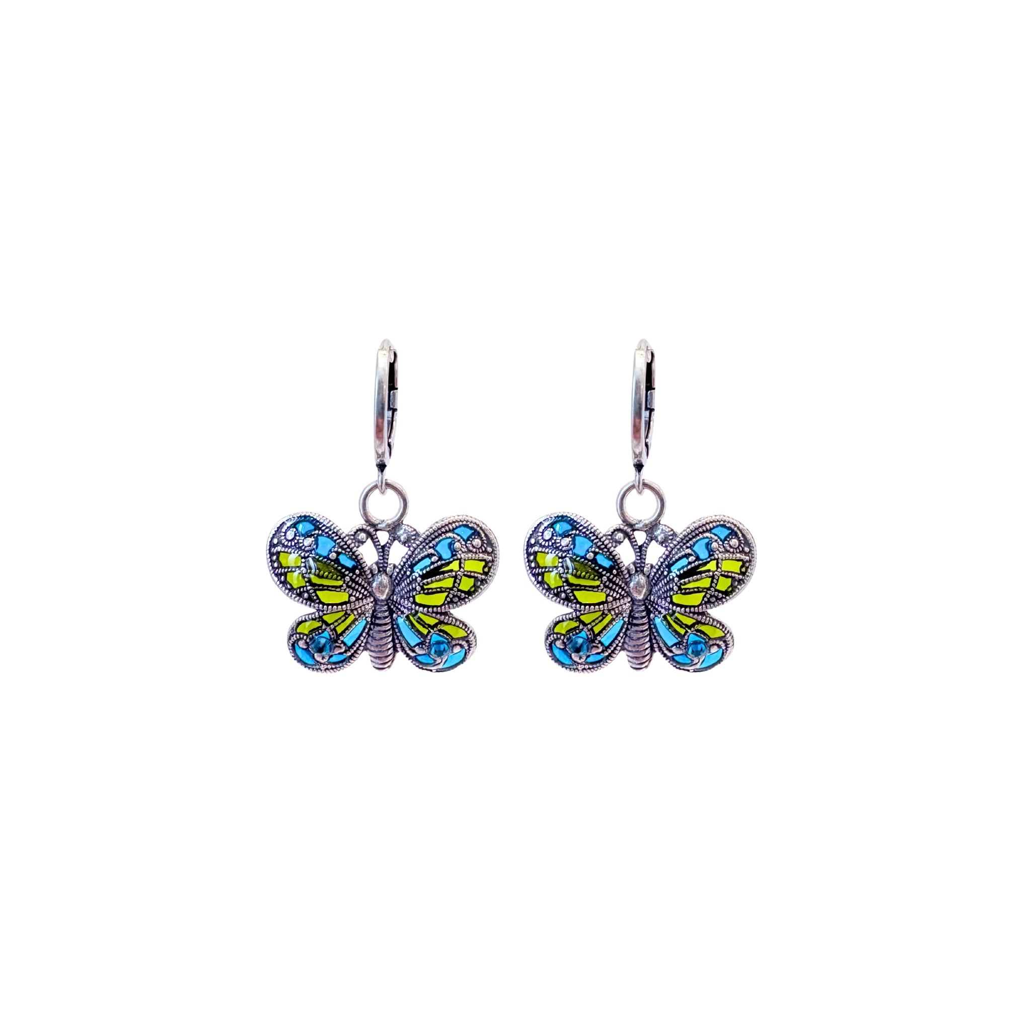 Boucles d'oreilles Machaon