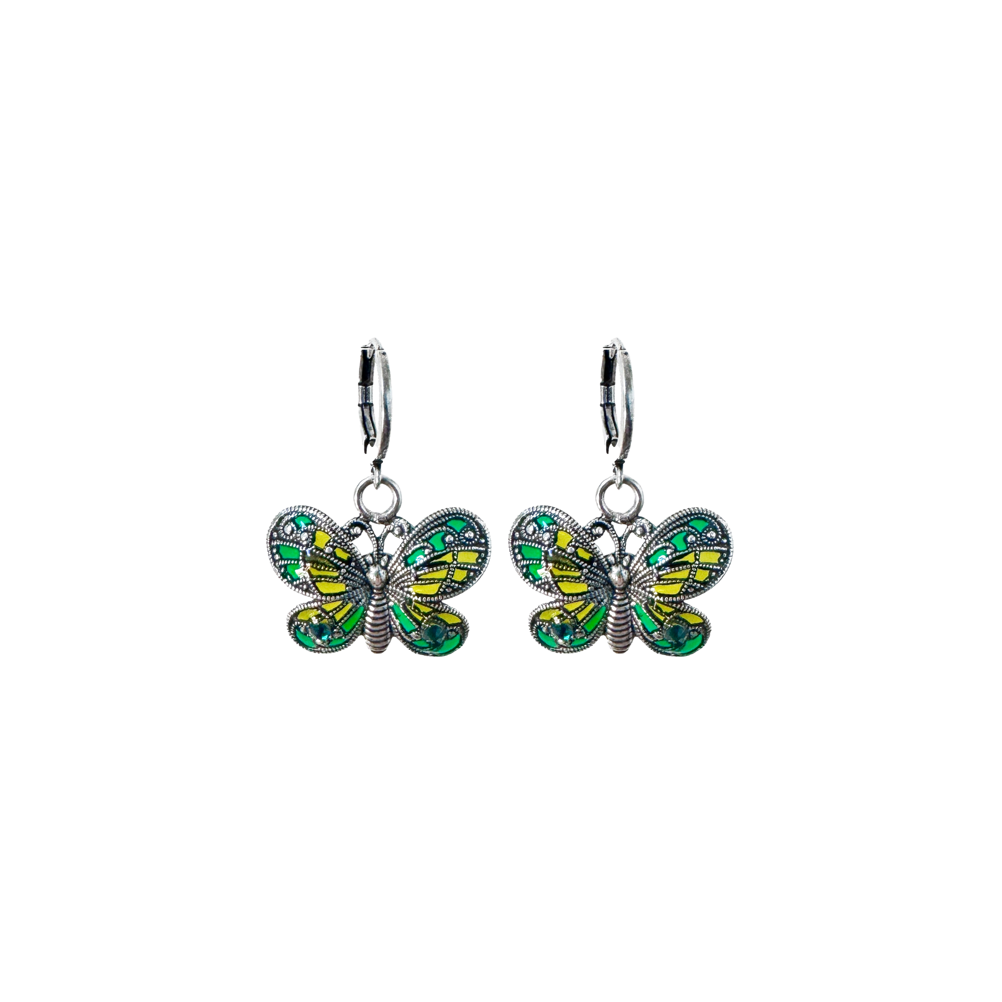 Boucles d'oreilles Machaon
