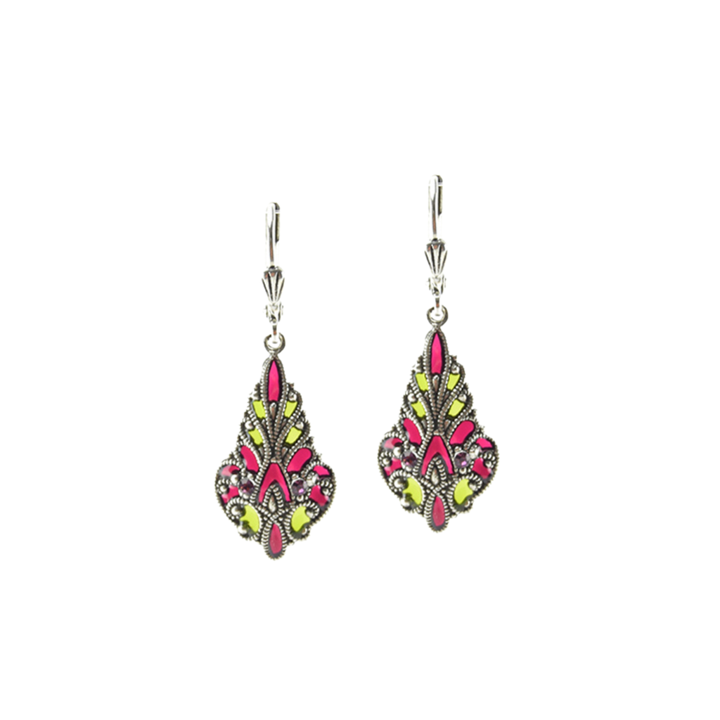 Boucles d'oreilles Mosaïque
