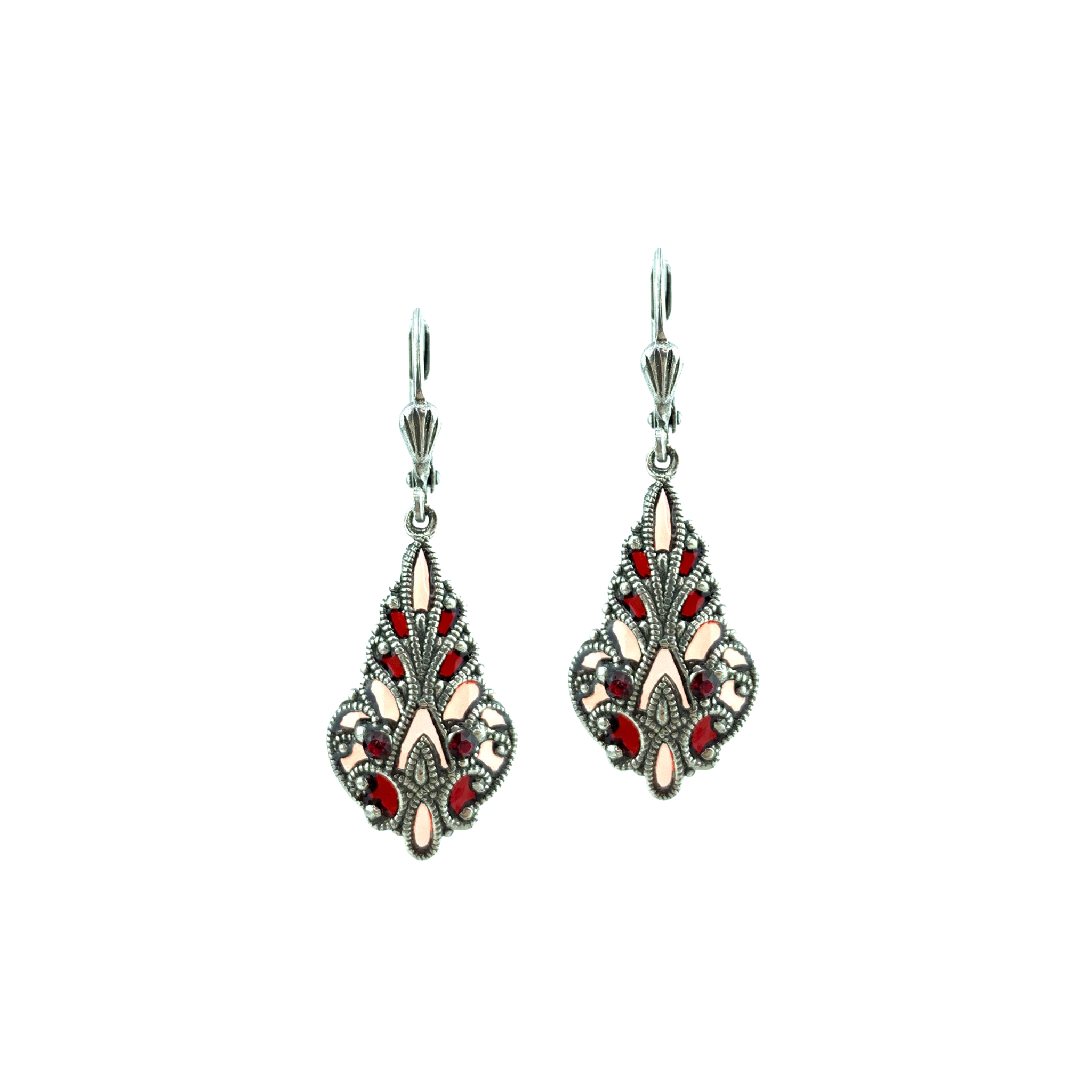Boucles d'oreilles Mosaïque
