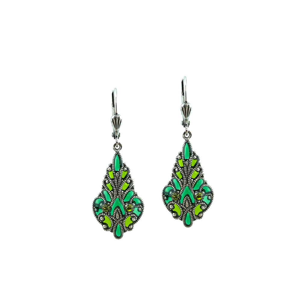Boucles d'oreilles Mosaïque