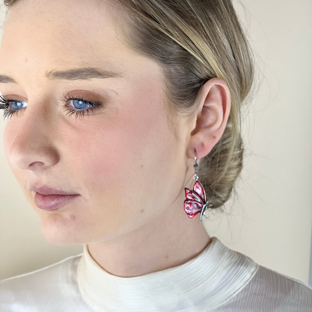 Boucles d'oreilles Papillon