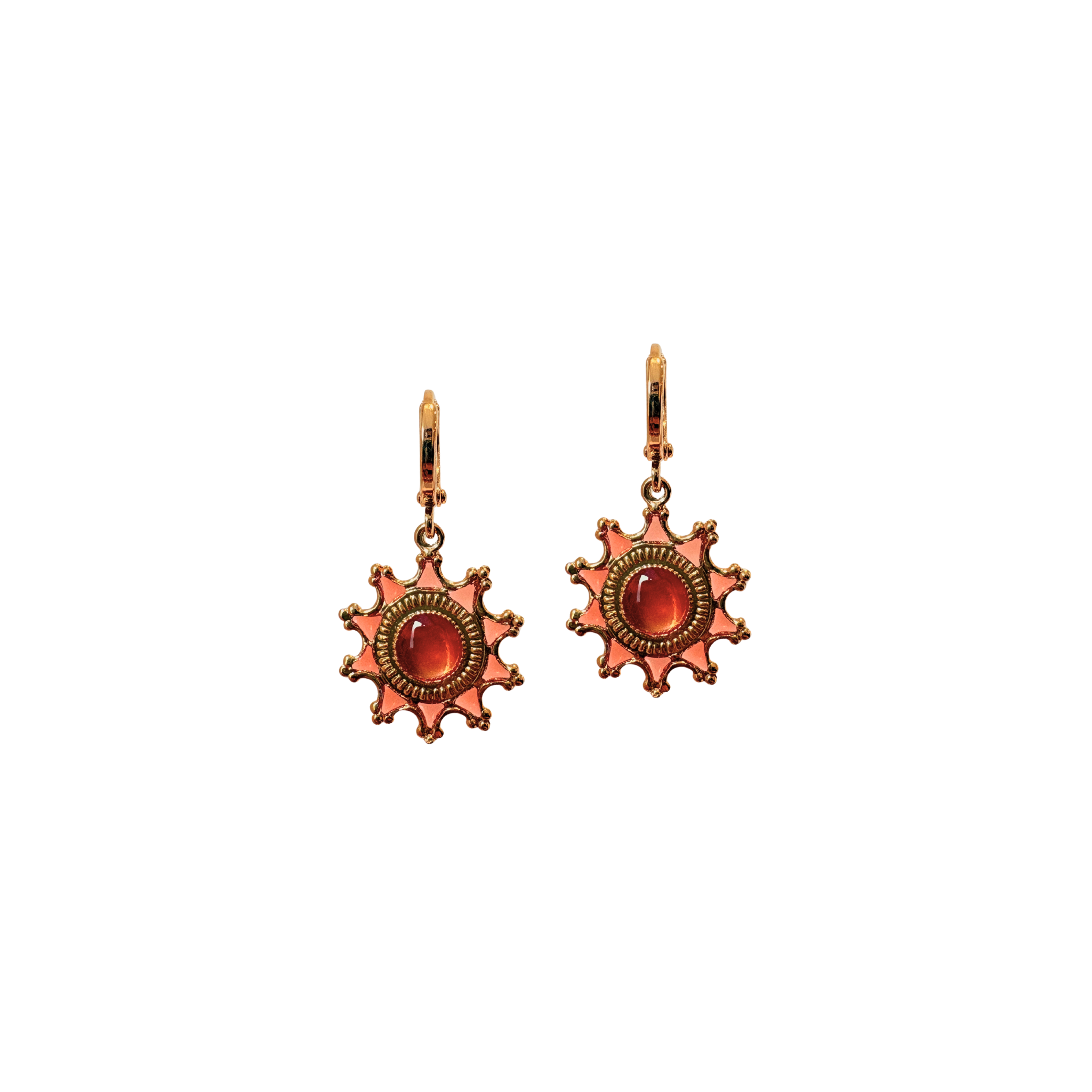 Boucles d'oreilles Philomène dorées