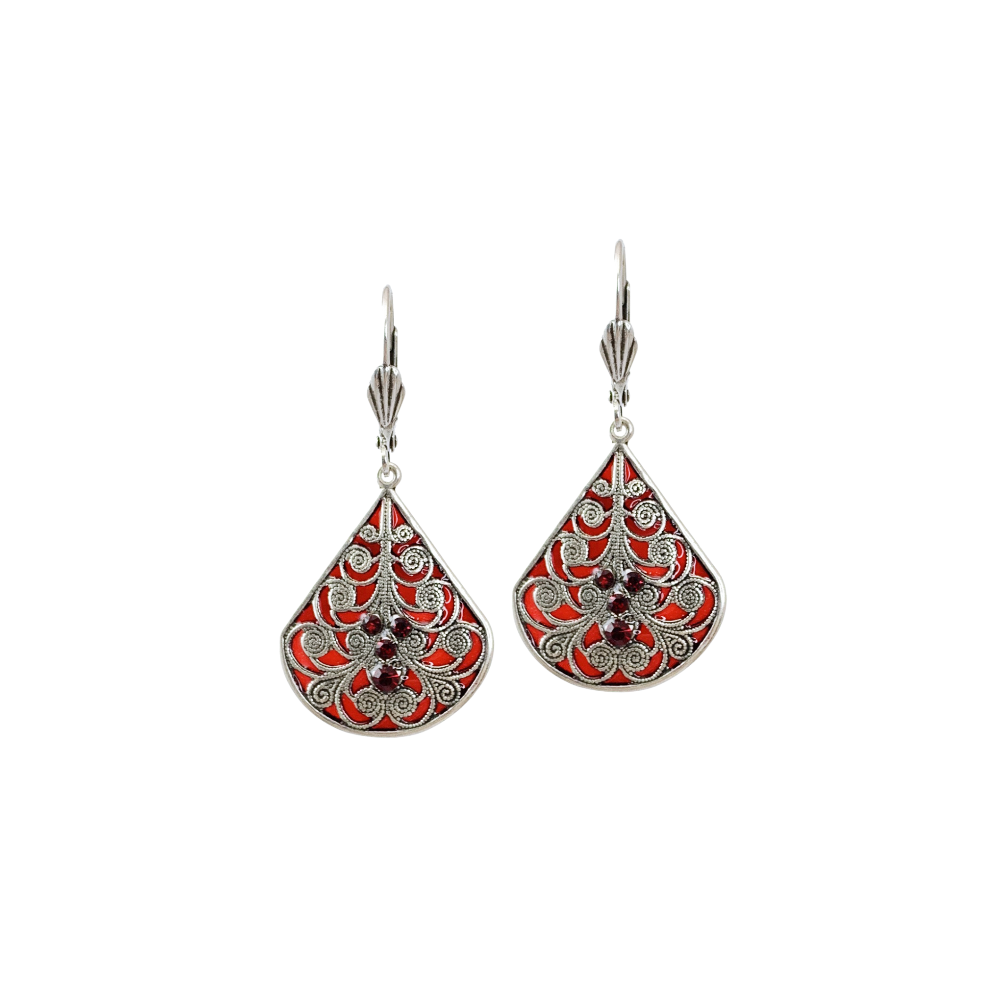 Boucles d'oreilles Santal