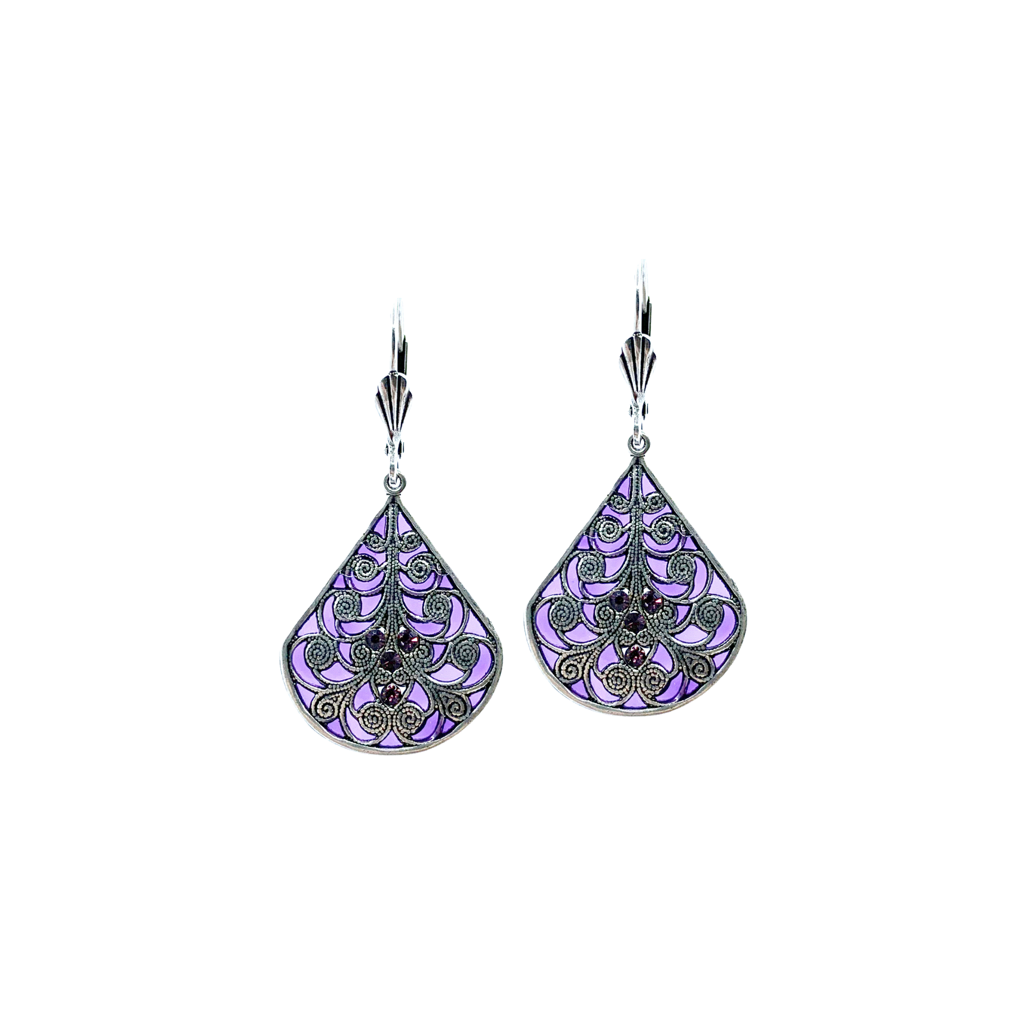 Boucles d'oreilles Santal