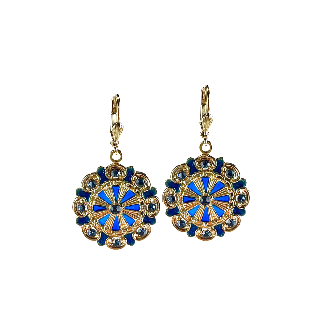 Suzanne gold earrings