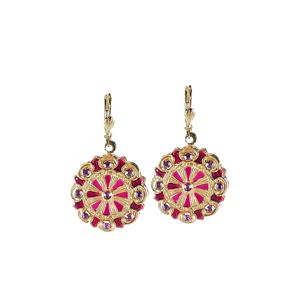 Suzanne gold earrings